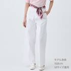 ストレッチサテンセミワイドパンツ　(25122) 7枚目画像