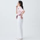 ストレッチサテンセミワイドパンツ (25122) 9枚目画像