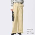 ストレッチサテンセミワイドパンツ　(25122) 11枚目画像