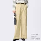 ストレッチサテンセミワイドパンツ (25122) 11枚目画像