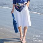 【ニトリネット先行販売】ストレッチサテンフロントタックハーフパンツ　(25123) 1枚目画像