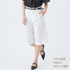 【ニトリネット先行販売】ストレッチサテンフロントタックハーフパンツ　(25123) 3枚目画像