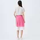 【ニトリネット先行販売】ストレッチサテンフロントタックハーフパンツ (25123) 12枚目画像