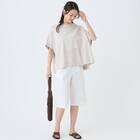 【ニトリネット先行販売】ストレッチサテンフロントタックハーフパンツ　(25123) 13枚目画像