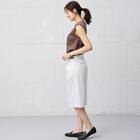 【ニトリネット先行販売】ストレッチサテンフロントタックハーフパンツ　(25123) 17枚目画像