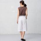 【ニトリネット先行販売】ストレッチサテンフロントタックハーフパンツ　(25123) 18枚目画像