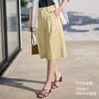 【ニトリネット先行販売】ストレッチサテンフロントタックハーフパンツ　(25123) 25枚目画像