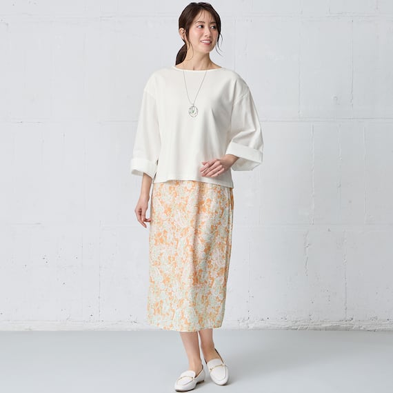 袖布帛2wayプルオーバー (65110) 4枚目画像