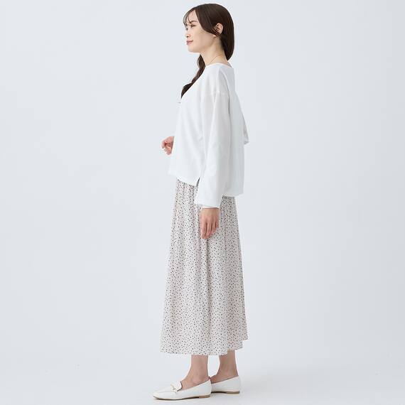 袖布帛２ｗａｙプルオーバー　(65110) 7枚目画像