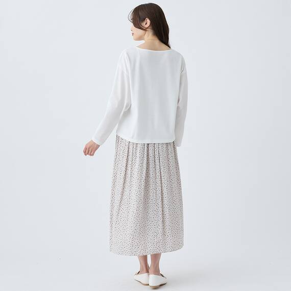 袖布帛２ｗａｙプルオーバー　(65110) 8枚目画像