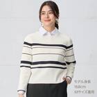 配色ボーダーニットプルオーバー (75103) 1枚目画像