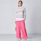 配色ボーダーニットプルオーバー (75103) 9枚目画像