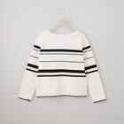 配色ボーダーニットプルオーバー (75103) 13枚目画像