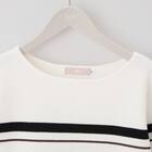 配色ボーダーニットプルオーバー (75103) 15枚目画像