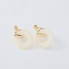 ラウンドデザインイヤリング　(95136) 3枚目画像