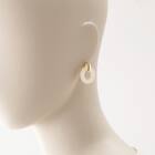 ラウンドデザインピアス　(95137) 3枚目画像