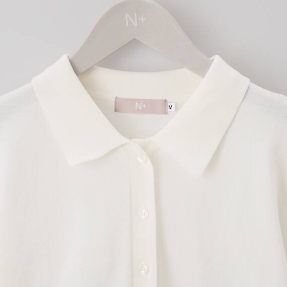 ポロ襟ニットカーディガン　(85104) 8枚目画像