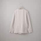 麻調ライトノーカラーVネックジャケット (15109) 13枚目画像