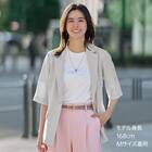 麻調ライト半袖テーラードジャケット　(15110) 1枚目画像