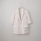 麻調ライト半袖テーラードジャケット (15110) 9枚目画像