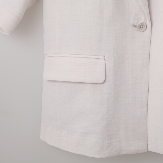 麻調ライト半袖テーラードジャケット　(15110) 12枚目画像