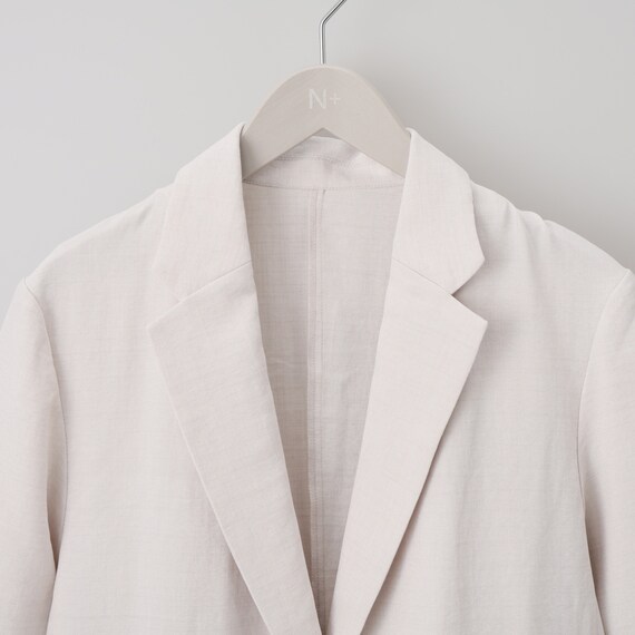 麻調ライト半袖テーラードジャケット　(15110) 13枚目画像