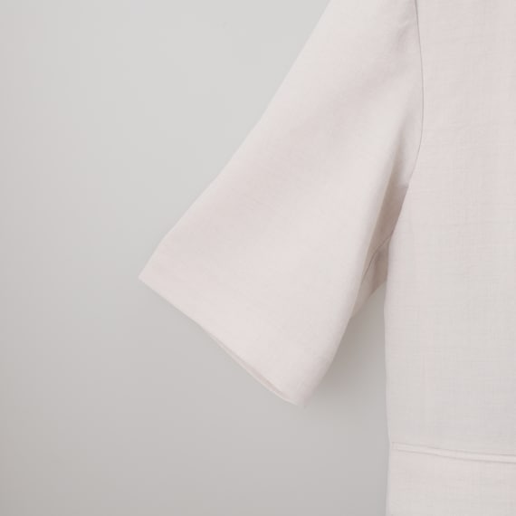 麻調ライト半袖テーラードジャケット (15110) 14枚目画像