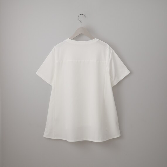 艶やかシルケット布帛切り替えプルオーバー (65112) 4枚目画像