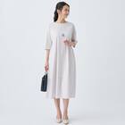 艶やかシルケット布帛切り替えワンピース　(45107) 2枚目画像