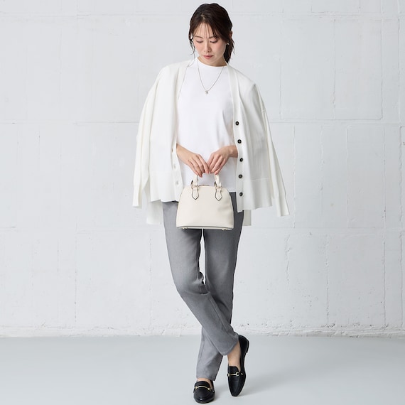 ベーシックモックネック半袖Tシャツ (65118) 5枚目画像