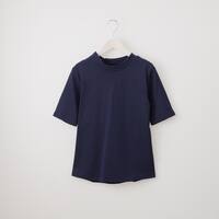 ベーシックモックネック半袖Ｔシャツ　(65118)