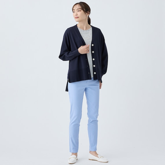 ベーシックボーダーボートネック半袖Tシャツ (65122) 9枚目画像