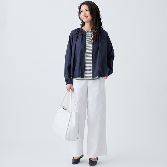 ベーシックボーダーボートネック半袖Ｔシャツ　(65122) 5枚目画像