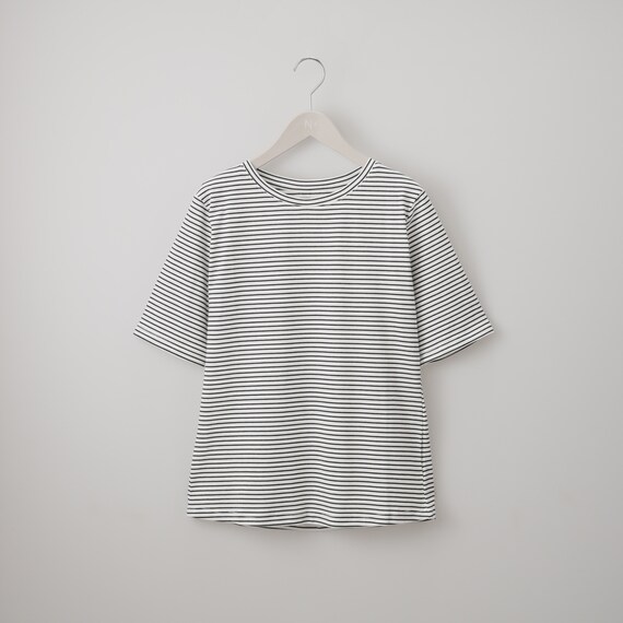 ベーシックボーダーボートネック半袖Ｔシャツ　(65122) 10枚目画像