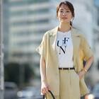 接触冷感綿スラブグラフィックロゴプルオーバー　(65109) 5枚目画像