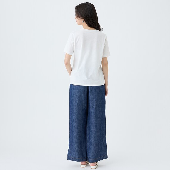 接触冷感綿スラブグラフィックロゴプルオーバー　(65109) 10枚目画像