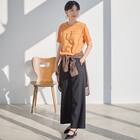 接触冷感綿スラブグラフィックロゴプルオーバー　(65109) 19枚目画像