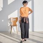 接触冷感綿スラブグラフィックロゴプルオーバー (65109) 20枚目画像