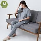 Ｎミラクストレートパンツ　(Z5111)　着るだけで疲労回復リカバリーウェア 3枚目画像