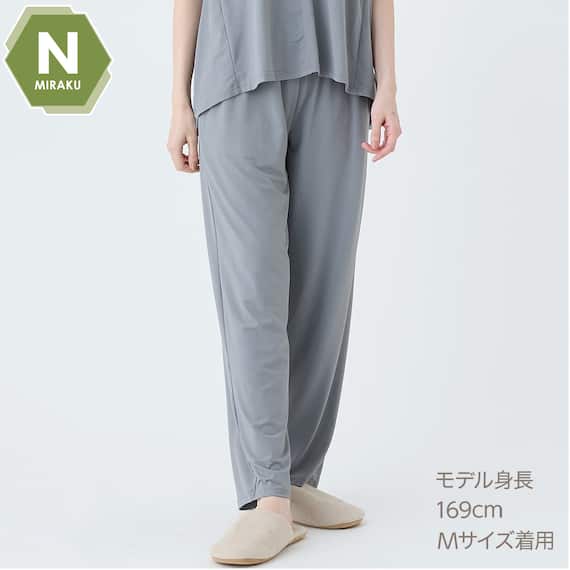 Nミラクストレートパンツ (Z5111) 着るだけで疲労回復リカバリーウェア 4枚目画像