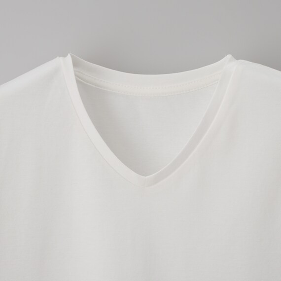 【ニトリネット先行販売】なめらかコットンＶネックプルオーバー　(65113) 4枚目画像