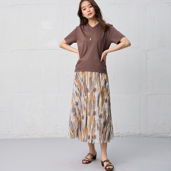 【ニトリネット先行販売】なめらかコットンＶネックプルオーバー　(65113) 9枚目画像