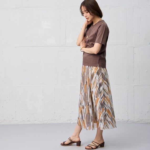 【ニトリネット先行販売】なめらかコットンＶネックプルオーバー　(65113) 10枚目画像