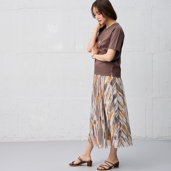 【ニトリネット先行販売】なめらかコットンVネックプルオーバー (65113) 10枚目画像