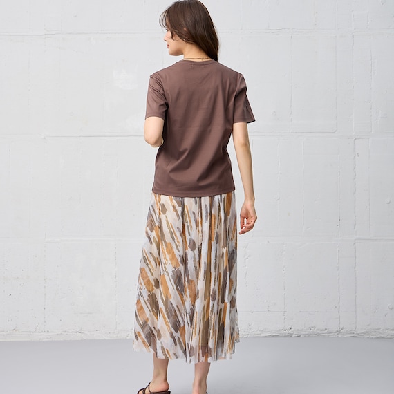 【ニトリネット先行販売】なめらかコットンVネックプルオーバー (65113) 11枚目画像