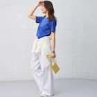 【ニトリネット先行販売】なめらかコットンVネックプルオーバー (65113) 14枚目画像