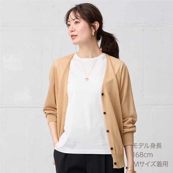 【ニトリネット先行販売】なめらかコットンノースリーブプルオーバー (65114) 17枚目画像