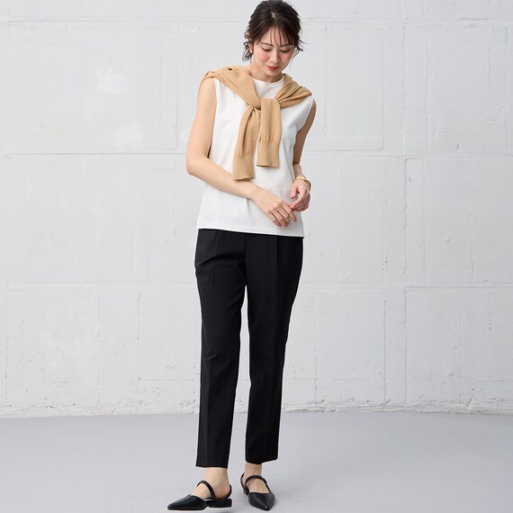 【ニトリネット先行販売】なめらかコットンノースリーブプルオーバー　(65114) 21枚目画像