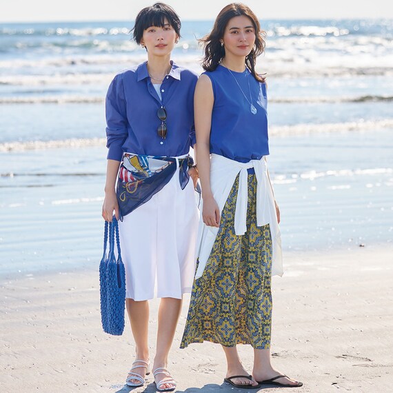 【ニトリネット先行販売】なめらかコットンノースリーブプルオーバー　(65114) 26枚目画像