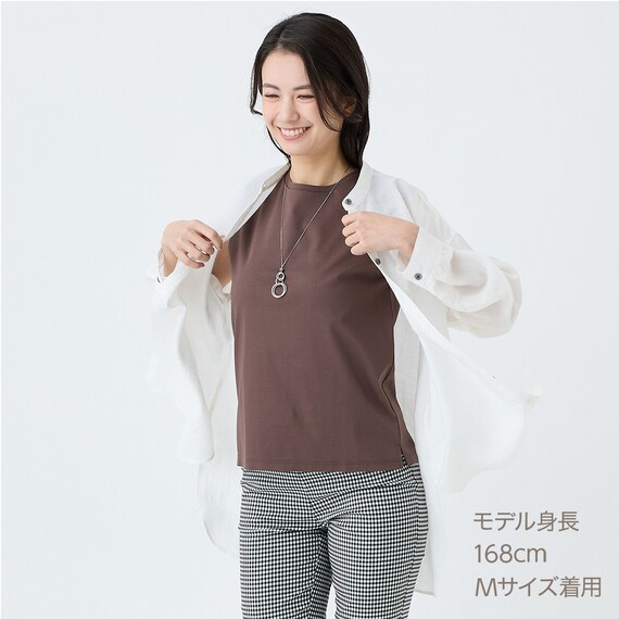 【ニトリネット先行販売】なめらかコットンノースリーブプルオーバー　(65114) 35枚目画像